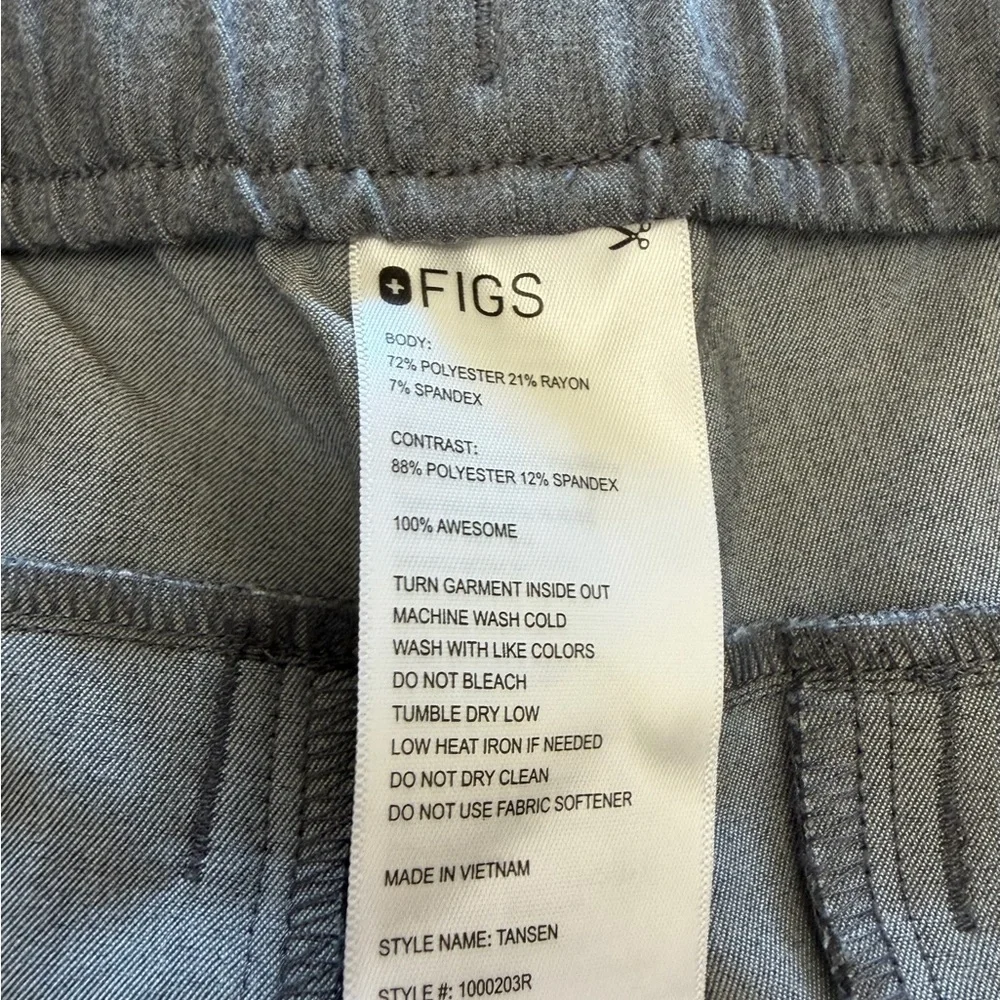 Men’s Figs Tansen Jogger Scrub Pant Medium Gray